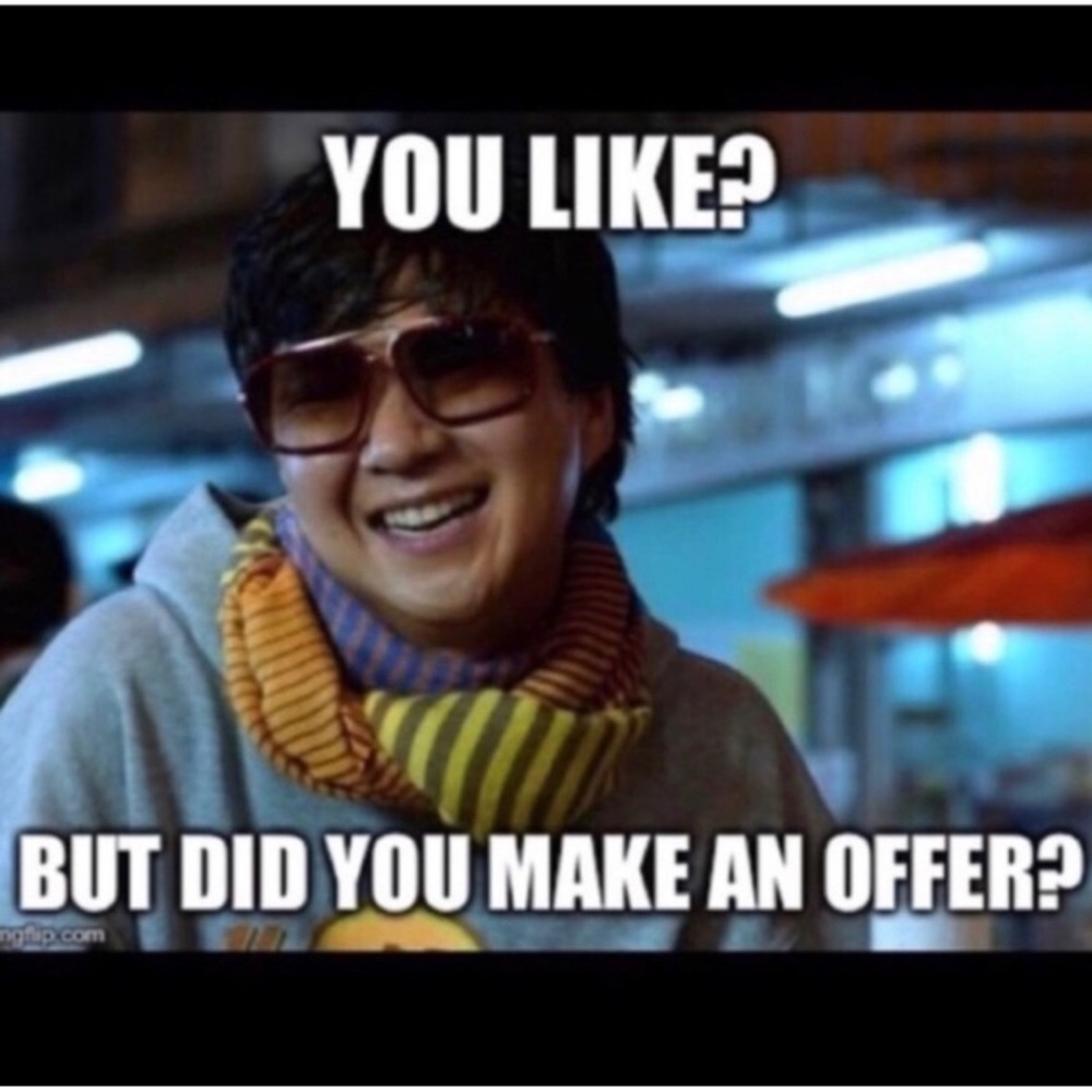 Offers are very welcome!!